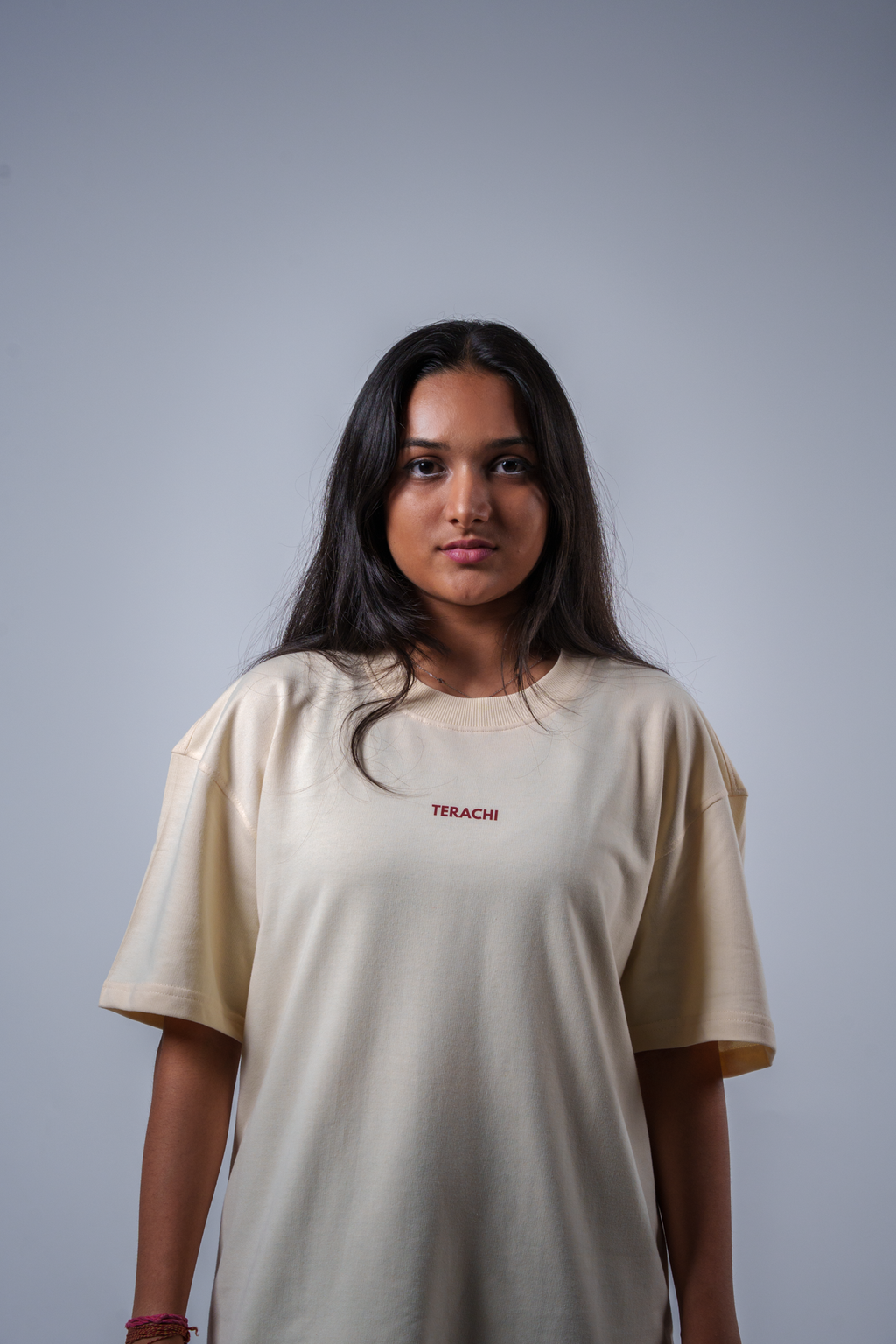 Relentless Oversized T-shirt Beige