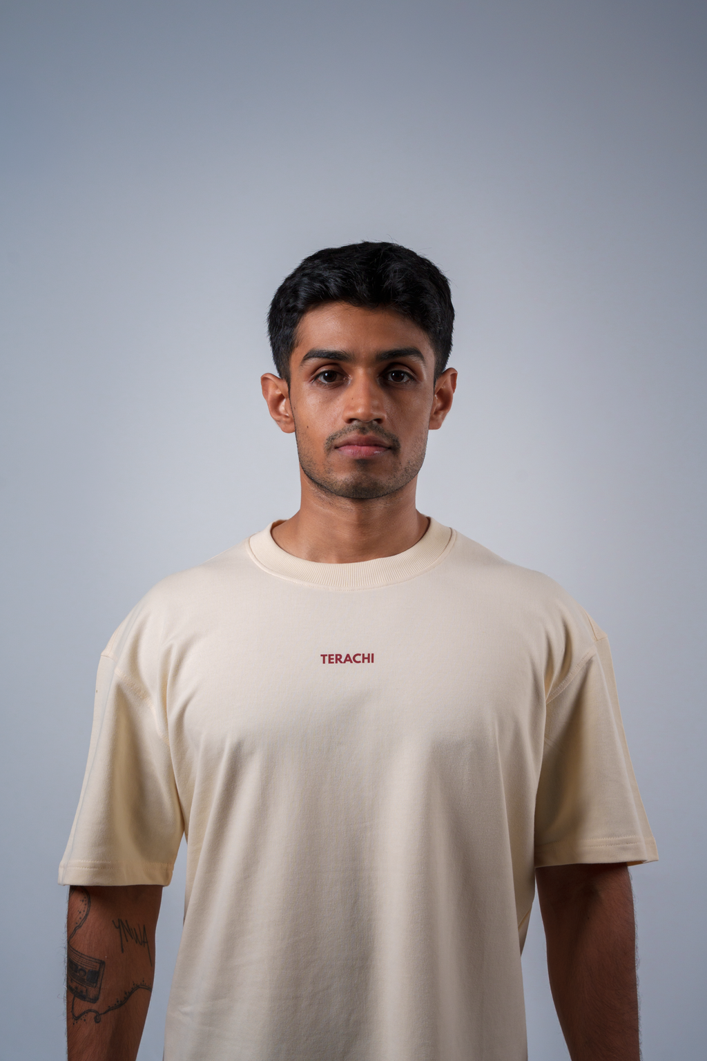 Relentless Oversized T-shirt Beige