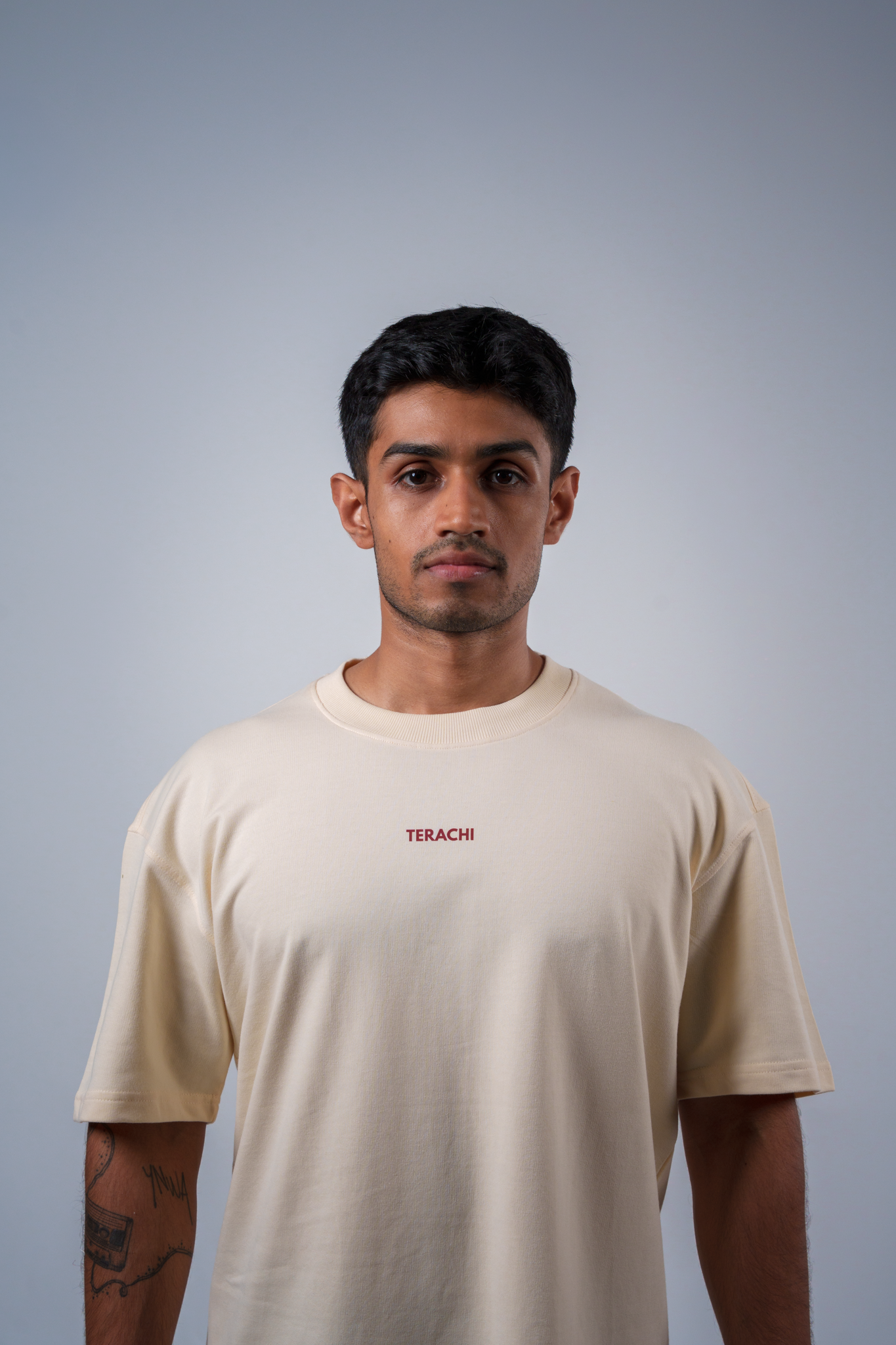 Relentless Oversized T-shirt Beige