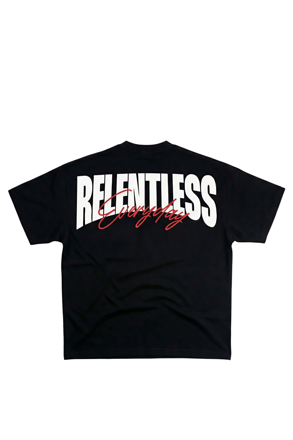 Relentless Oversized T-shirt Black