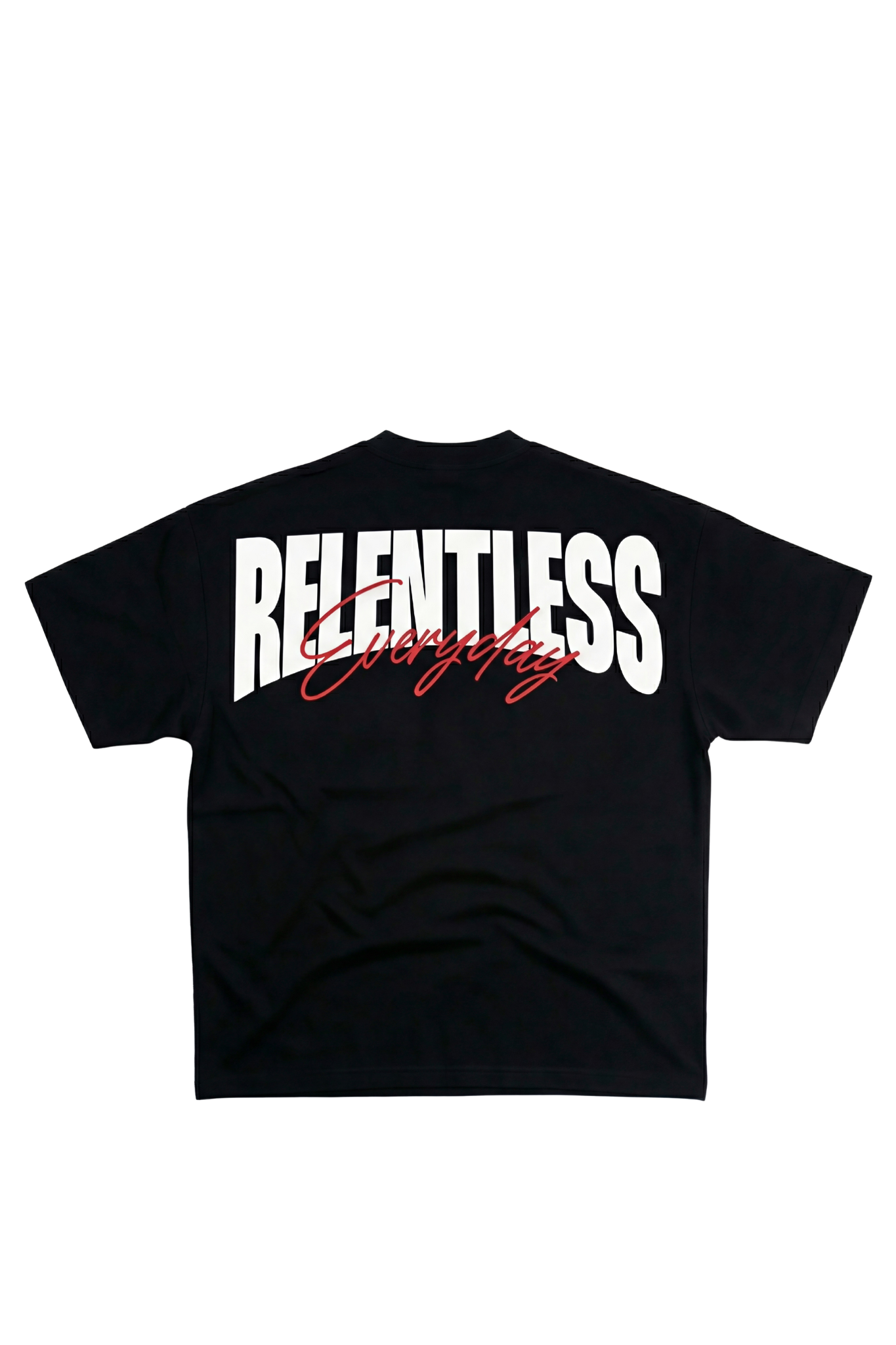 Relentless Oversized T-shirt Black
