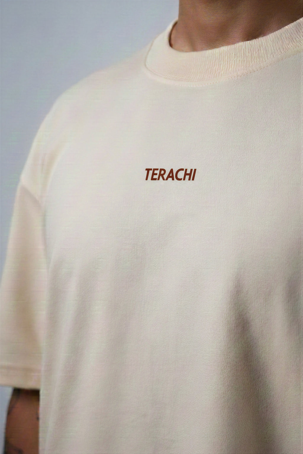 Relentless Oversized T-shirt Beige